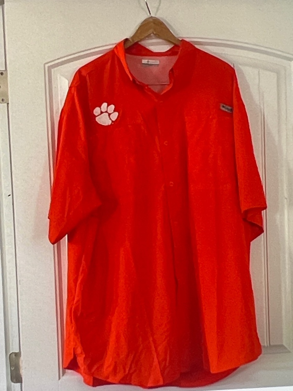 Clemson Tigers Columbia Omni Shade PFG Shirt